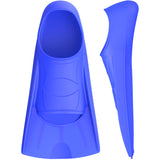 Swim Fins, Swim Training Fins for Snorkeling Swimming Diving, Floating Fins Comfortable Swim Flippers Travel Size with Bag for Adults Men Women Kids